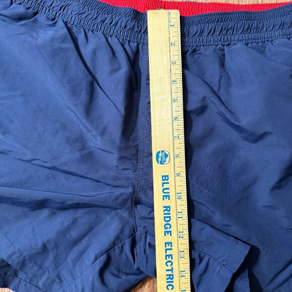 Polo Ralph Lauren Navy Swim Trunks XXL Mesh Lined Elastic Waist Drawstring - Picture 7 of 10